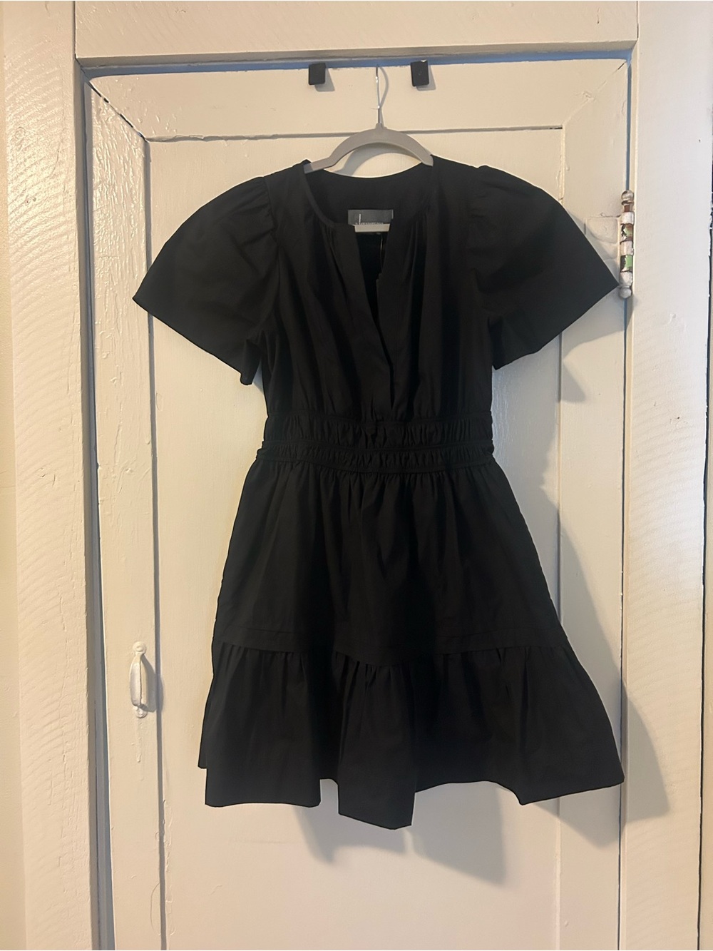 Anthropologie Black Somerset Dress